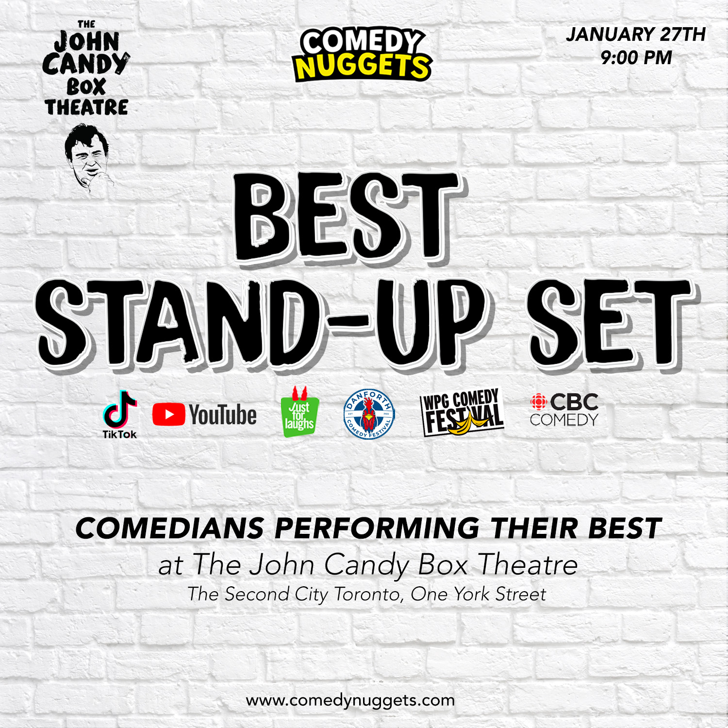 Best StandUp Set Jan 27, 2024, Comedy Nuggets at The Second City